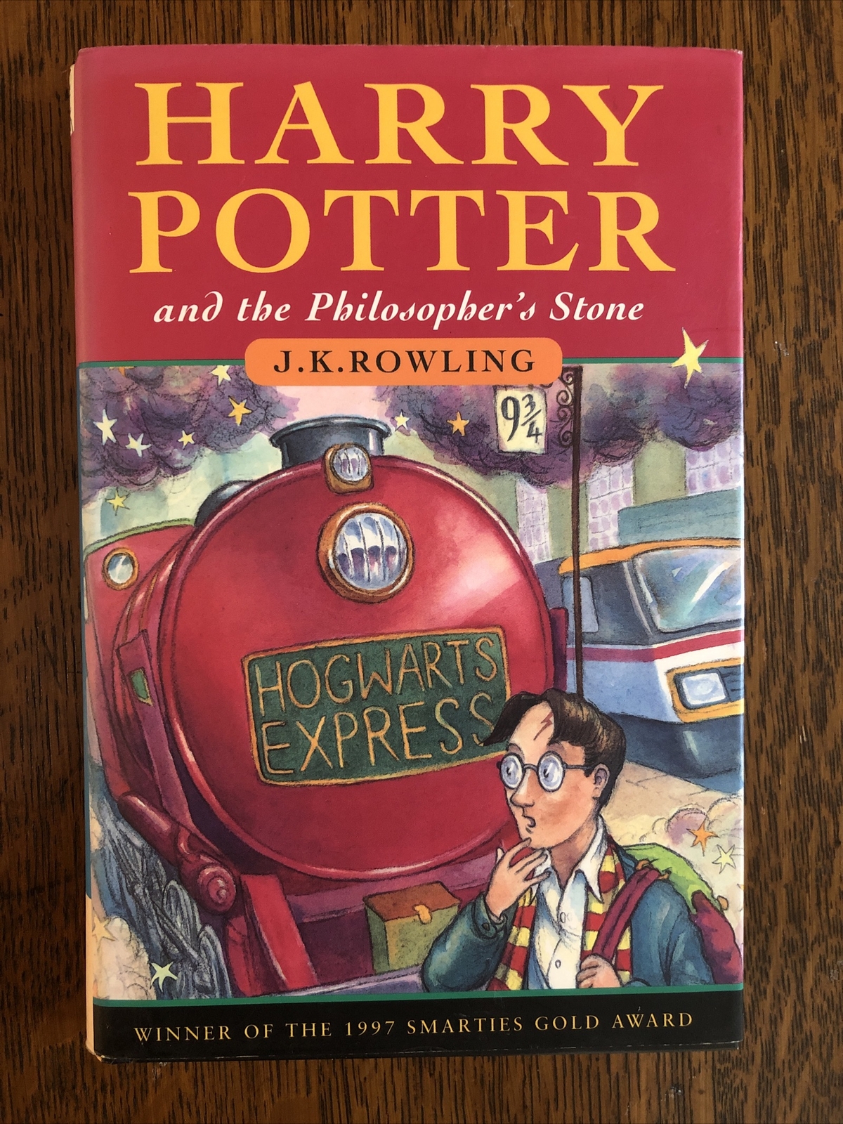 Harry Potter and The Philosophers Stone 1st edition UK 17th printing JK
