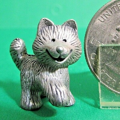 Hallmark Miniature 2000 HUSKY ~ FROSTY FRIENDS pewter dog Monopoly