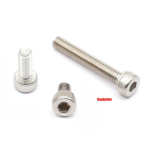 M1.4~M6 Cap Screws Allen Key Hexagon Socket Head Bolt 304 Stainless Steel DIN912 - Picture 14 of 26