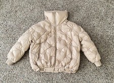 Women's Perla Embellished Zip-front Puffer Jacket - Pearls