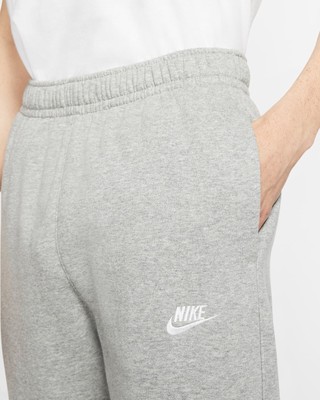 Nike Club Fleece Mens XS TALL Pocket Swoosh Grey Sweatpants