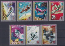 F-EX57990 GUINEA EQUATORIAL MNH 1973 SPACE MOON COSMOS VENUS SKYLAB SHIP.