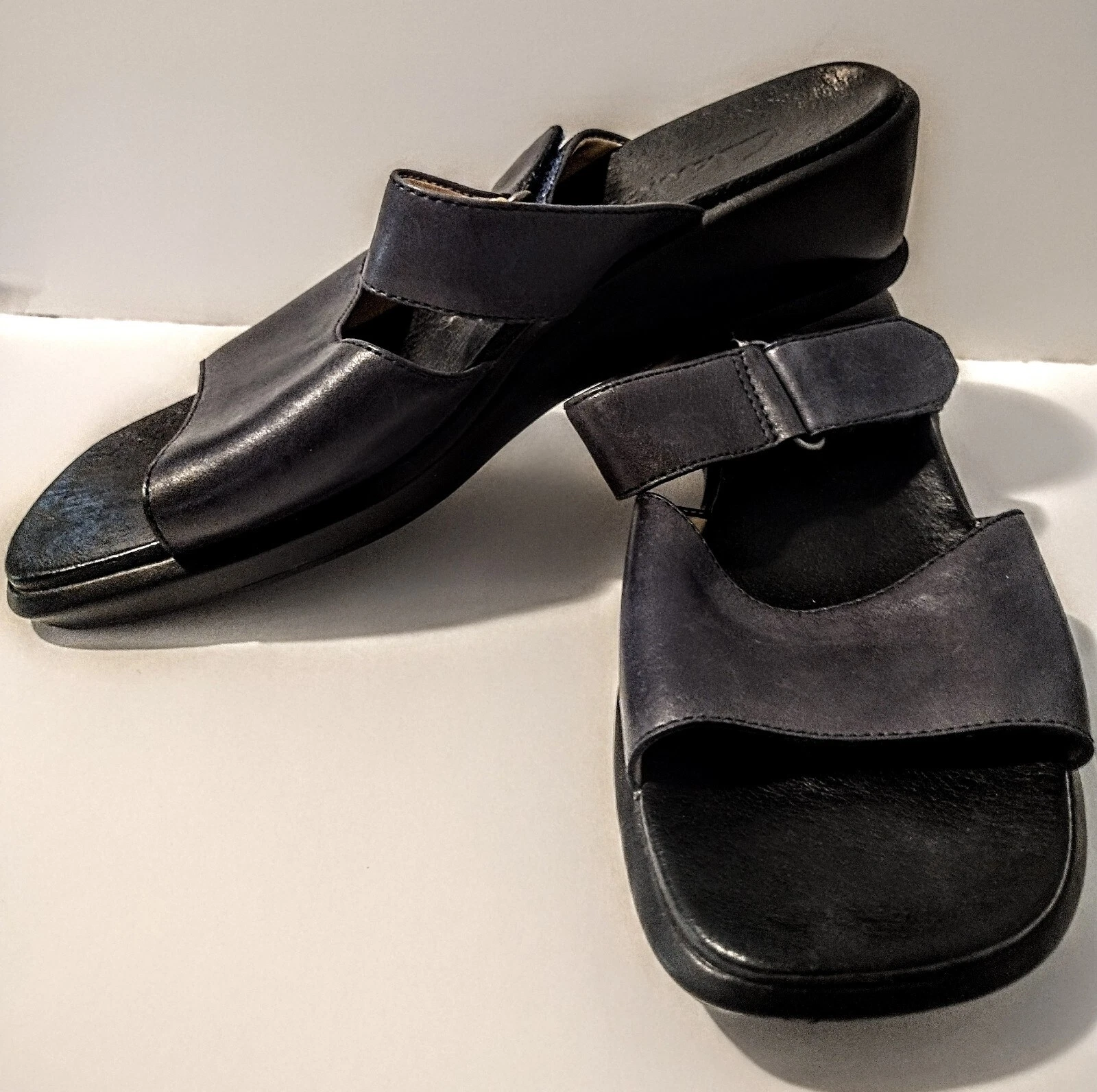 CLARKS Sandali donna Clark's slip on in pelle
