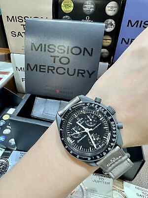 NEW Swatch x Omega Moon swatch Mission To Mercury Watch NEW Swatch x Omega Moon swatch Mission To Mercury Watch