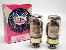 Matched Pair of NOS Audio Classics KT88 Tubes / Grade 7  -- KT
