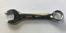 MIT Combination Stubby Wrench MICHIGAN INDUSTRIAL TOOLS 5/8" POLISHED