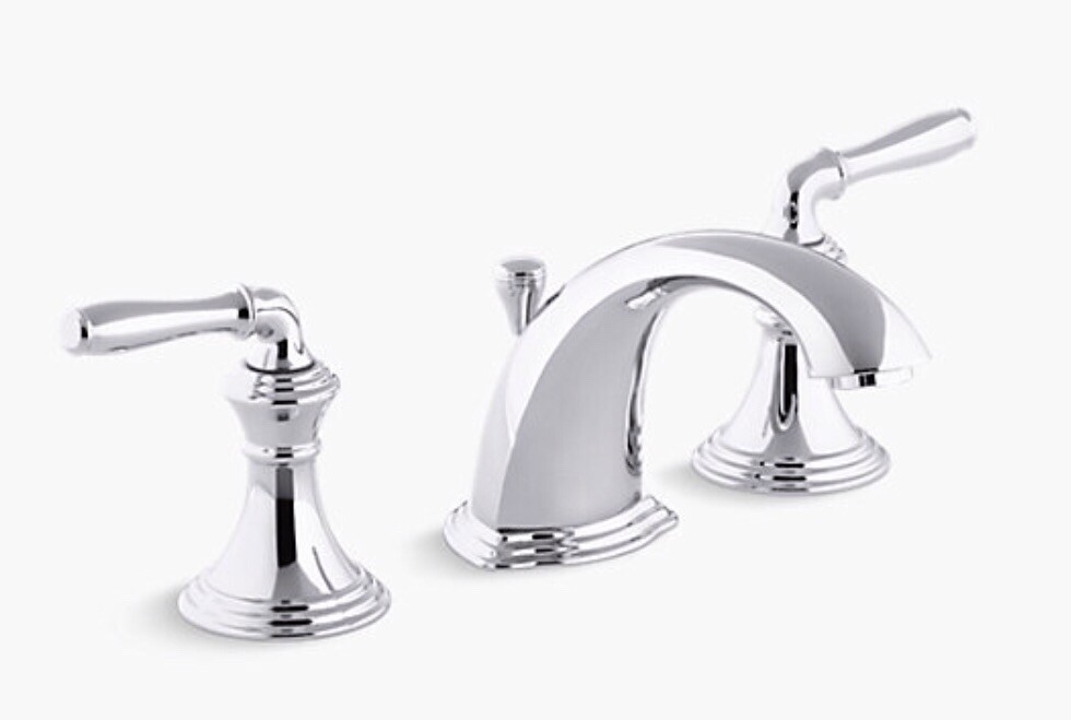 Kohler 11076 4 Cp Archer Widespread Lavatory Faucet Polished