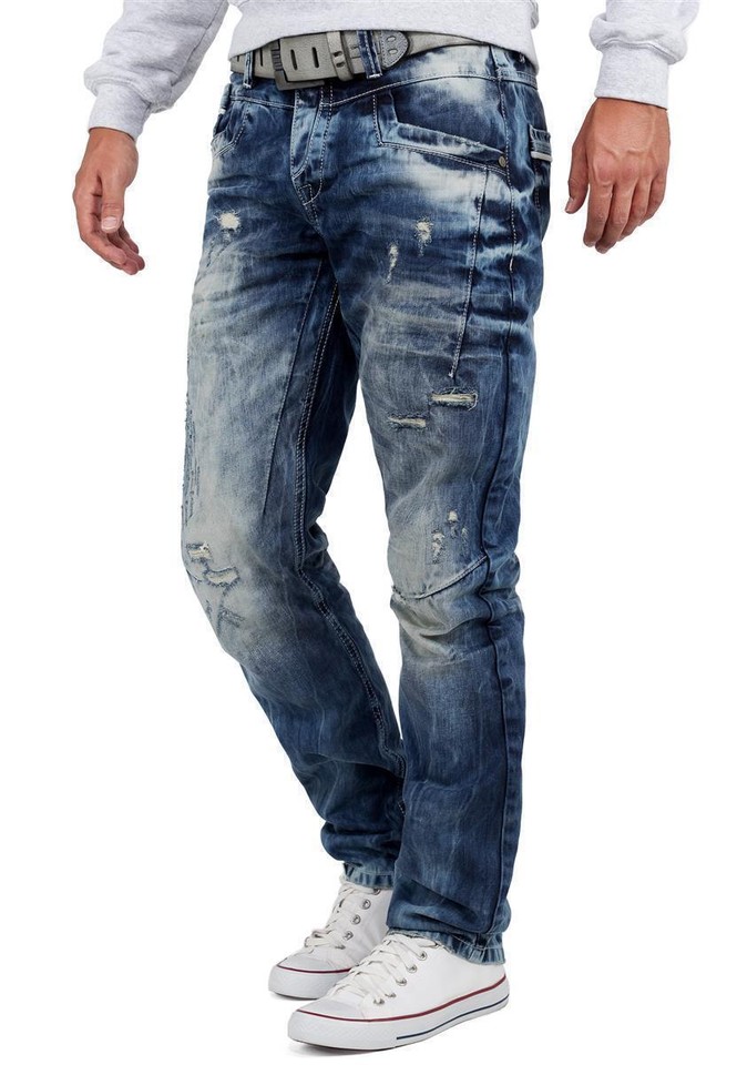 Cipo & Baxx Bequeme Jeans, im stylischen Destroyed-Look für