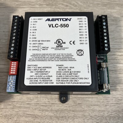 Alerton VLC-550 2018