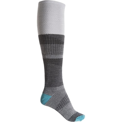 15-20 MmHg Knee High Socks Merino Wool Compression Socks 15-20 MmHg - Knee High Running & Hiking Socks For Women & Men, 2 Pairs Travel Socks With Cushioning