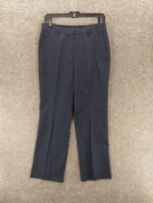 346 Brooks Brothers Advantage Dress Pants Women 8 Dark Blue Mid Rise Straight