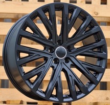 4 x 20 Inch 5x112 S6 Style Black Wheels: Fits For Audi A6 A4 A5 A7