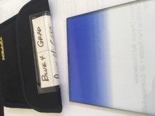 Tiffen Blue color grad 4x4 clear to Blue 4