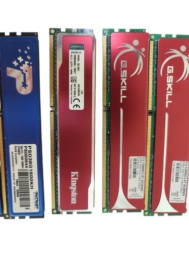 Lot Of 17 Mixed Ballistix sport DDr4 Patriot Corsair G.Skill DDR4 Hyperx RAM - Picture 20 of 22