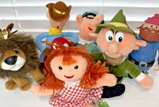 5PC 1999 RUDOLPH RED NOSED REINDEER ISLAND OF MISFIT TOYS PLUSH CVS STUFFINS (Y)