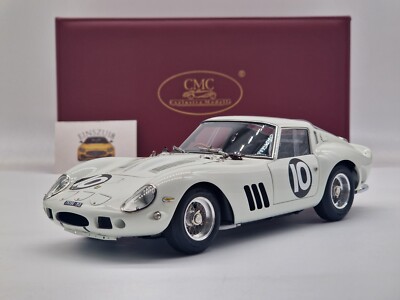 CMC M-251 FERRARI 250 GTO 10 GRAHAM HILL GOODWOOD TOURIST TROPHY 1962 RHD 2 1/18