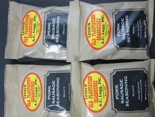 Medium Heat Old Plantation Pan Sausage Seasoning  #6 for 100 Lbs Venison Pork 