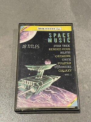 L&D  Electro Cassette Audio Space - Space Music Star Trek Vintage