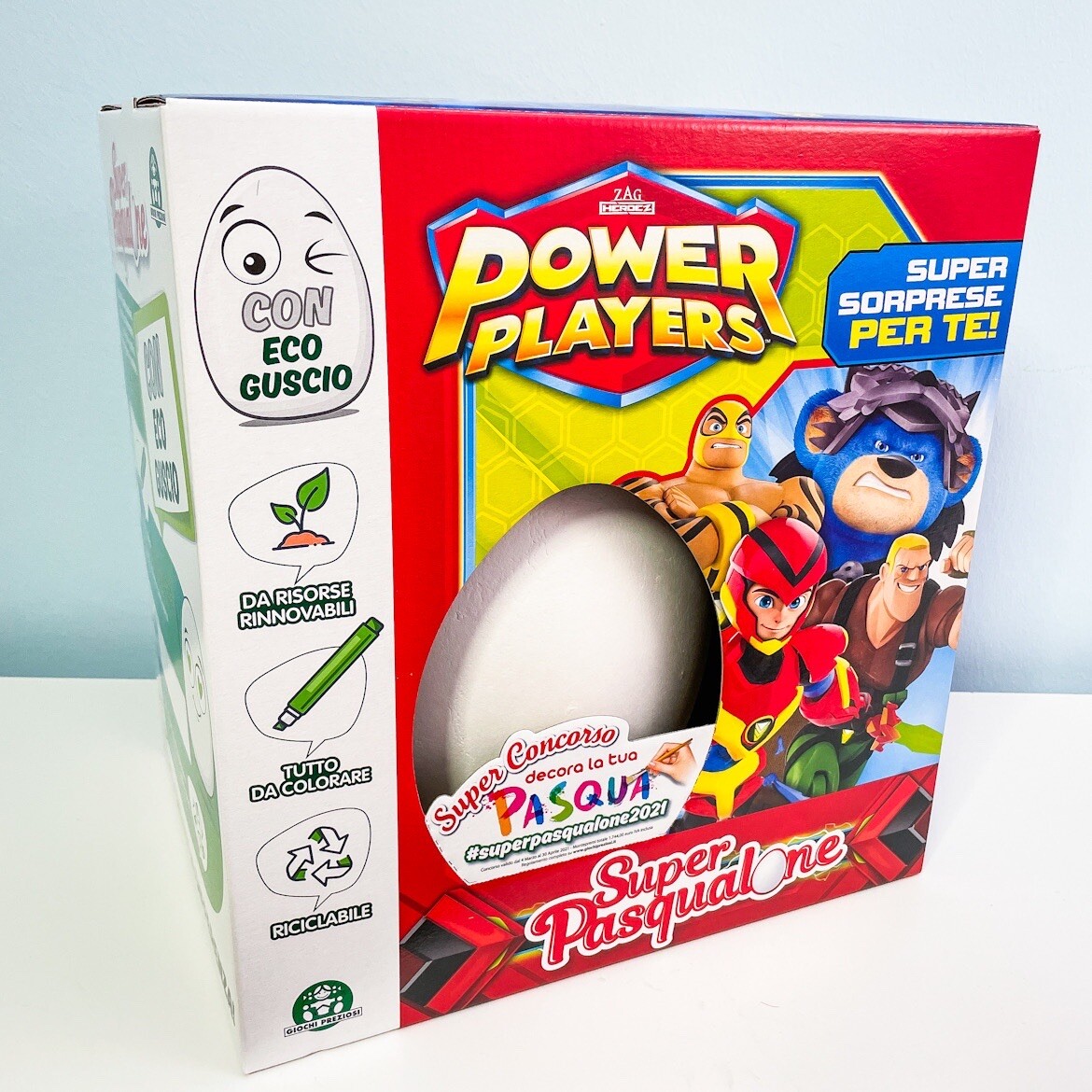 Power Players Super Pasqualone Giochi Preziosi Nuovo