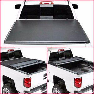 Premium Vinyl Tri Fold Tonneau Cover For 2019 2020 Dodge Ram Crew Cab 5 8 Truck Ebay
