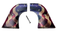 Fits Ruger Wrangler GRIPS .22 model Betsy Ross US flag NEW