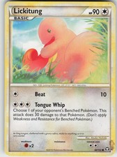 Lickitung 66/102 Triumphant Pokemon Moderately Played MP