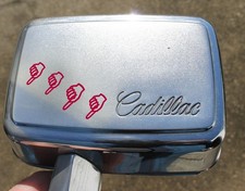 Oem 1971- 1978 Cadillac Drivers Left Side View Mirror 60300-415 Imperfections