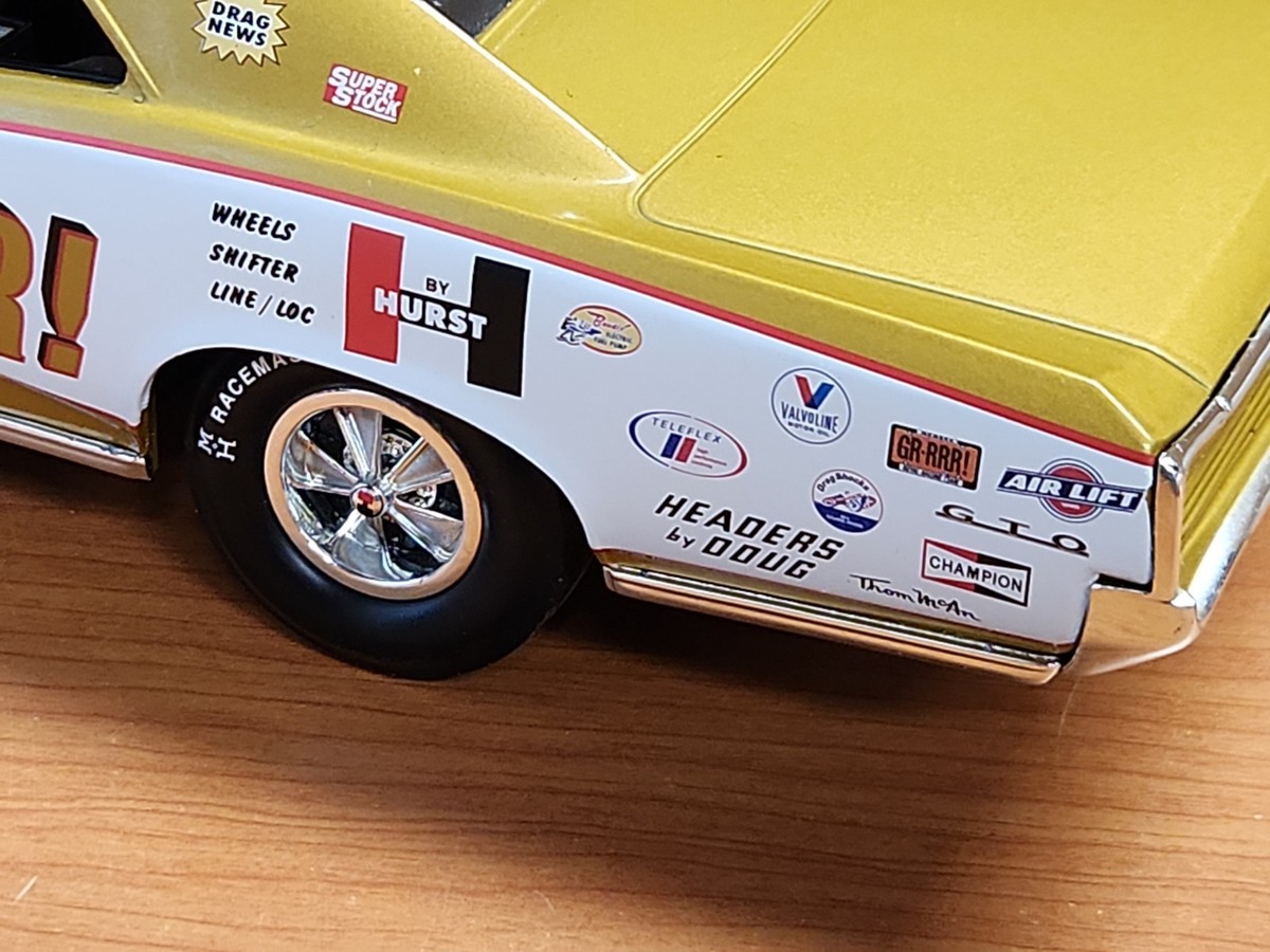 Ertl American Muscle 1966 Pontiac GTO GeeTO Tiger 1:18 Scale