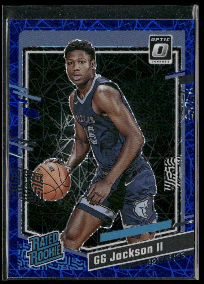 2023-24 Donruss Optic #228 GG Jackson II Blue Velocity
