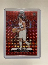 2023-24 Panini Mosaic - NBA Debut Scoot Henderson #255 Red Mosaic Prizm (RC)