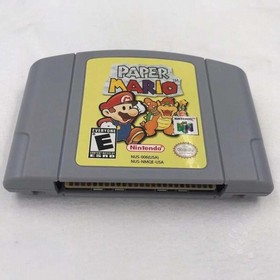 Paper Mario - Nintendo 64 (N64) Perfect addition Tested and working