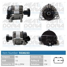 MEAT & DORIA Generator für Ford Fiesta Kasten J5_ J3_ 1.8 Di JV_ TD JA_ JB_