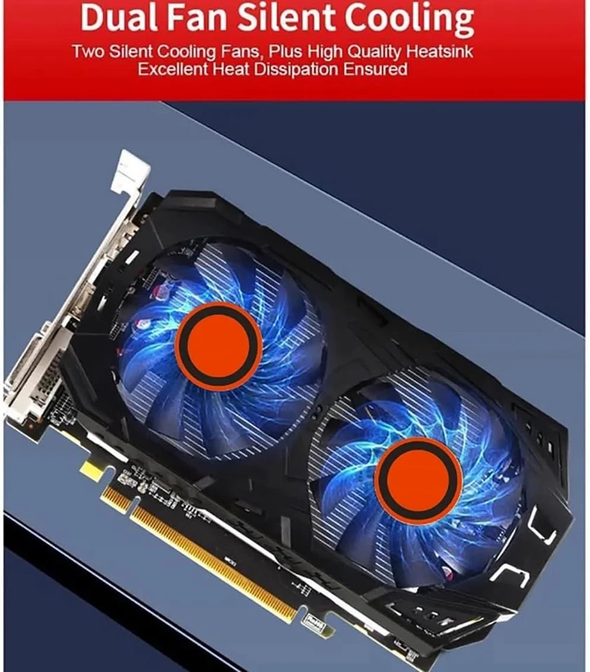 Video Card RX 580 8GB 256Bit 2048SP GDDR5 Graphics Cards for AMD Radeon RX 580 - Image 4 of 4