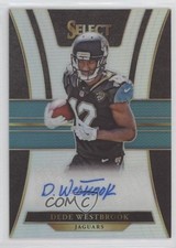 2017 Panini Select Rookie Signatures Silver Prizm /149 Dede Westbrook Auto 0f5t