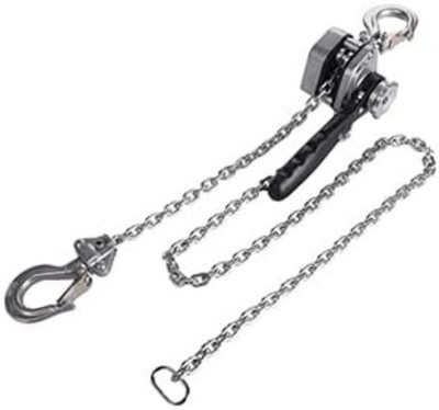 1100lbs Mini Chain Hoist Come Along - Lightweight, Portable, 10ft Lift Capacity