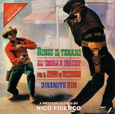 RINGO  IL  TEXANO          Nico Fidenco         CD             Zustand sehr  gut