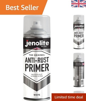 Quick-Dry 400ml White Anti-Rost Primer - Hervorragender Schutz für Metalloberflächen
