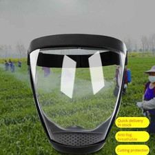 Full Face Super Protective Mask Anti-Fog Shield Safety Transparent Head Cover US