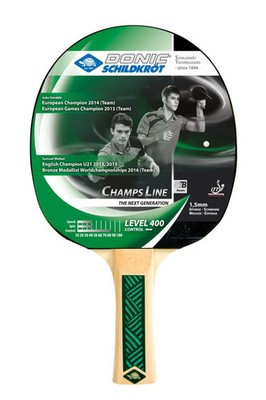 Donic-Schildkröt 705142 - Tischtennis Schläger Champs Line 400, One Size (2017)