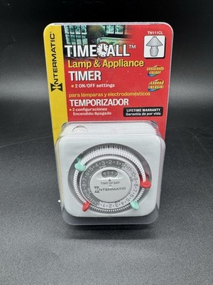  Intermatic Time All Lamp & Appliance Time of Day Timer With 2 On/Off Settings 