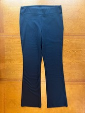 Simply Vera Vera Wang Pull On Black Trouser Dress Pants, Size Small