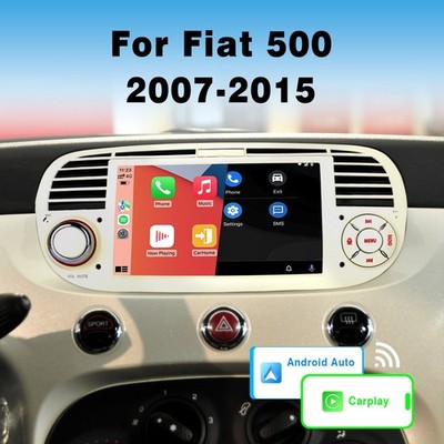 Autoradio BT Fiat 500 2007-2015 Android Auto Hohe Leistung AirPlay CarPlay DAB