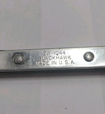 Vintage Blackhawk ZW - 1044 3/8'' & 7/16'' Double End Ratchet Wrench USA By Proto
