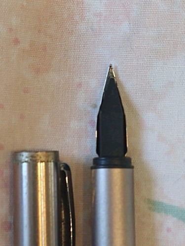 GENUINE MONTBLANC NOBLESSE CHROME CAP, BARREL WITH FINE STEEL MADE IN GERMANY - 第 17/18 張圖片