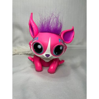 #ad Mattel Lil#x27; Gleemerz Loomur Pink Interactive Toy Light Up Eyes Sound 2017 $16.16