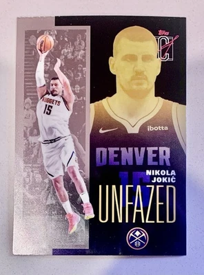 2025-26 Topps Signature Class Nikola Jokic #FAZE-7 Unfazed Insert Nuggets - Image 1 of 2