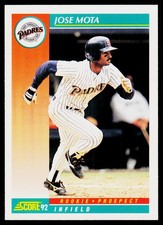 1992 Score #742b Jose Mota