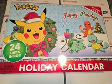 2020 Pokemon Happy Holiday Advent Calendar 24 Gifts 16 Figures 6 Accessories New