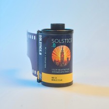 Solstice .8   ISO .8 Color Interneg Film   35mm   Experimental C-41 / ECN-2