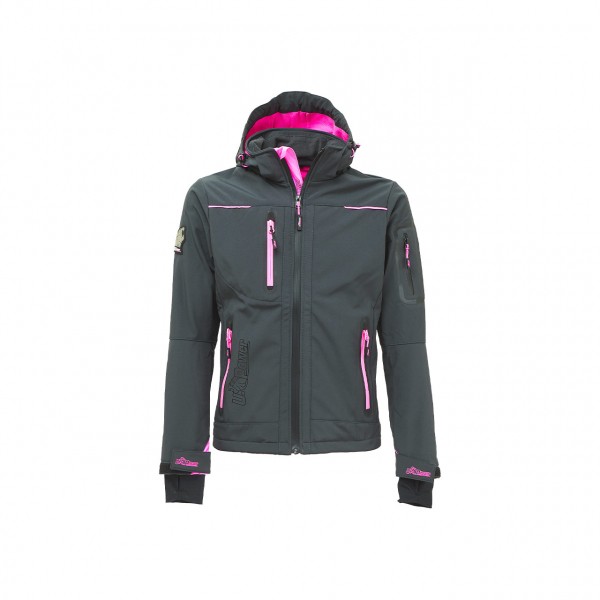 Veste de travail SPACE LADY softshell imperméable et respirante en XS